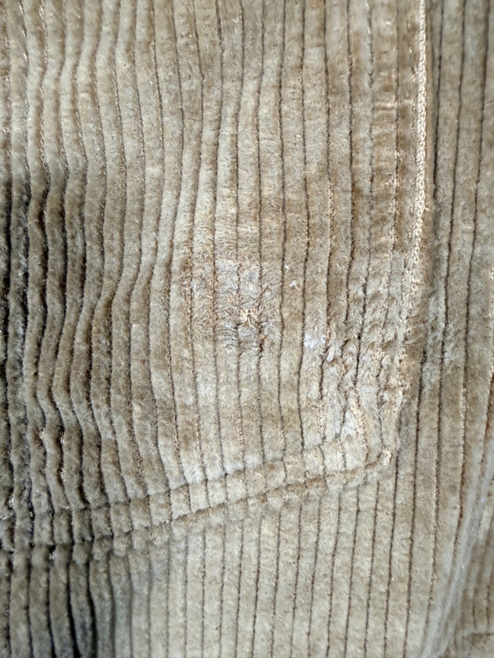 Levi’s Baggy Highwater Corduroy Overalls Ermine Tan Women's Size Large - Picture 12 of 12